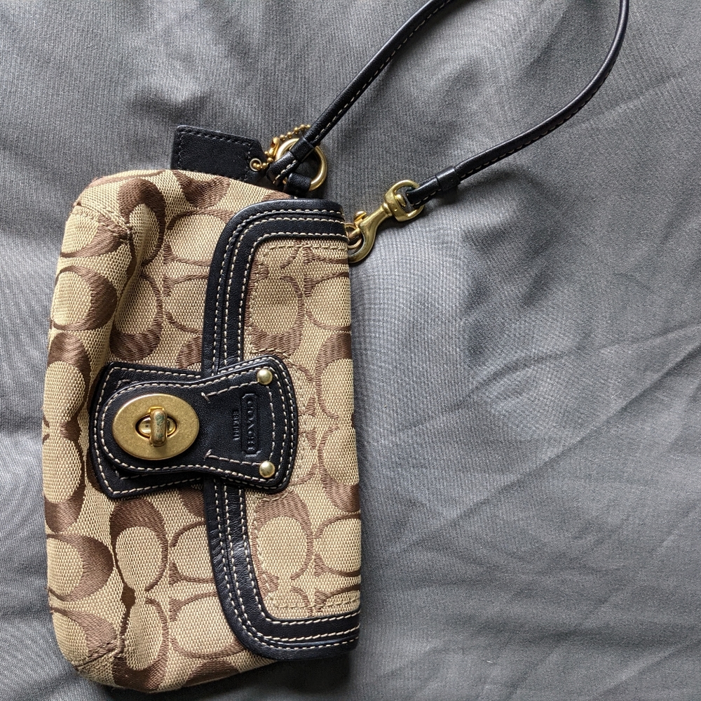 Coach wristlet